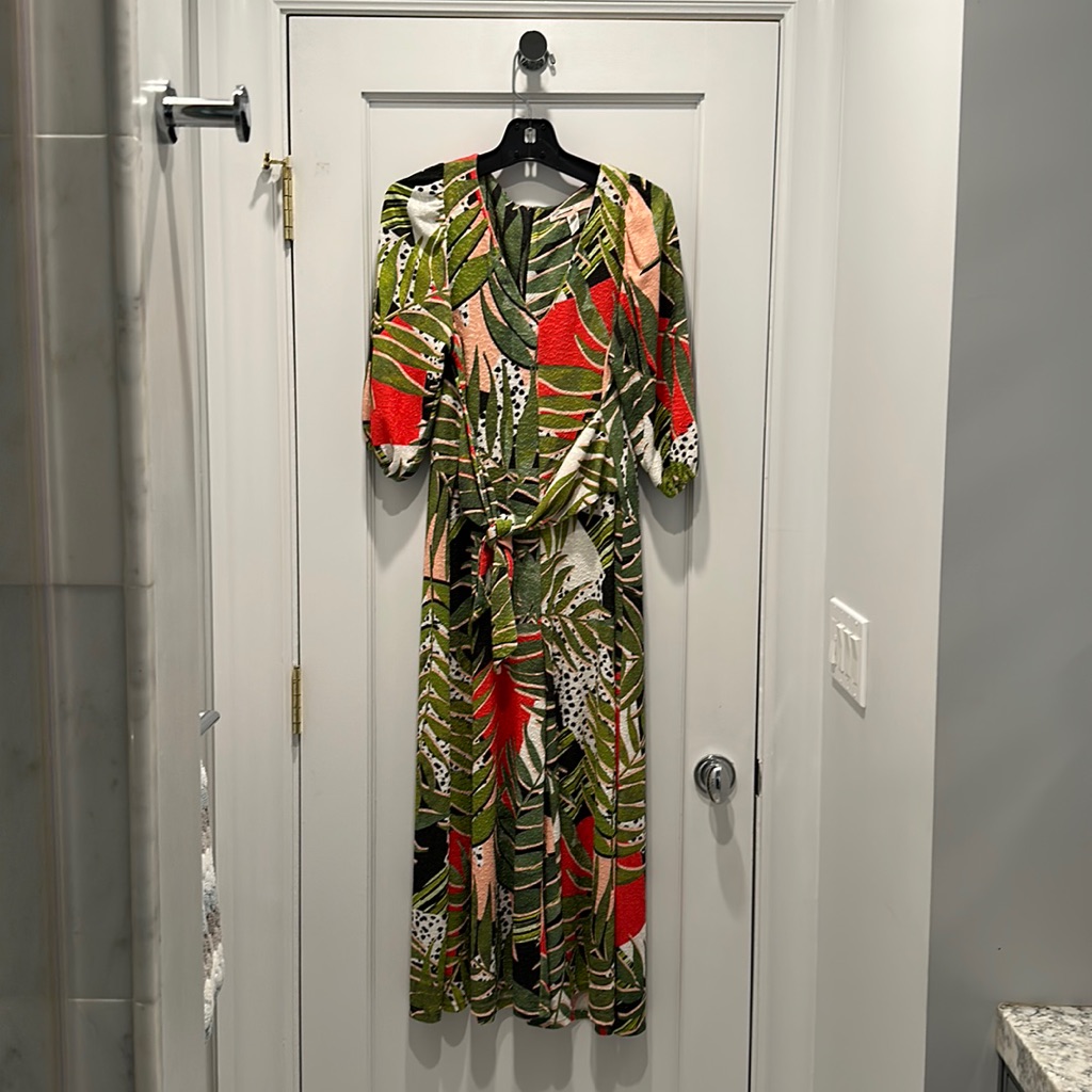 Leaves Print Jumpsuit